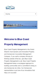 Mobile Screenshot of bluecoastpm.com